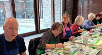Unit 1 Hosts Successful Art Workshop